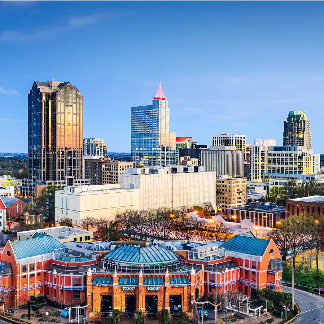 Raleigh NC Skyline